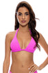 Luli Fama Playa Vibes Triangle Halter Top